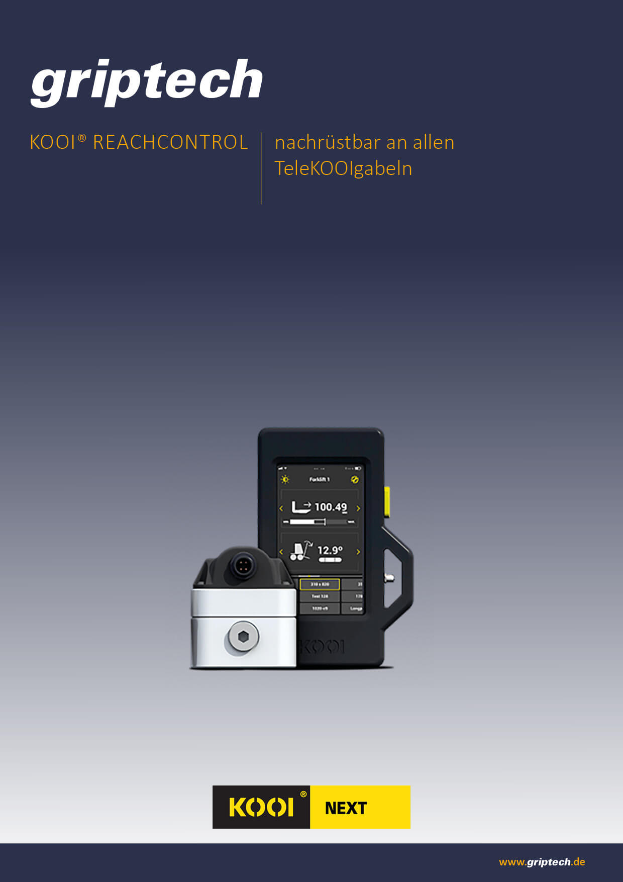 Folder Cover KOOI®Reachcontrol