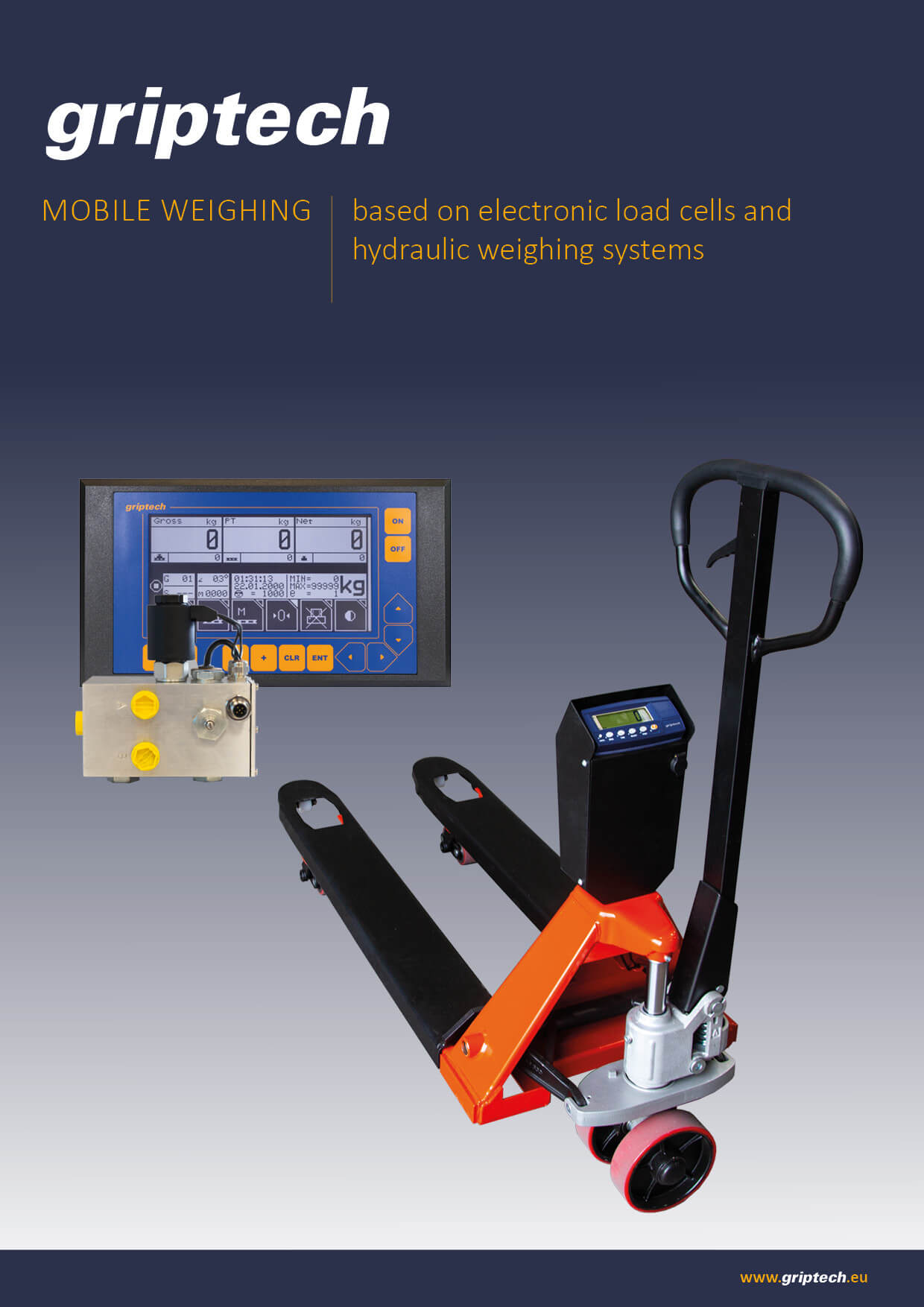 Folder cover mobile weighing