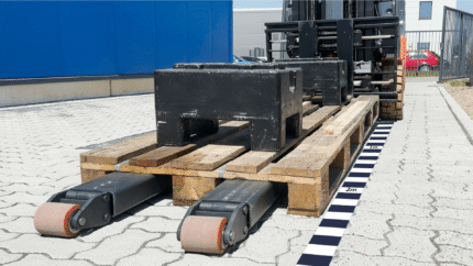 Wheeled Fork Extension nur in Kombination mit TeleKOOIgabeln unten