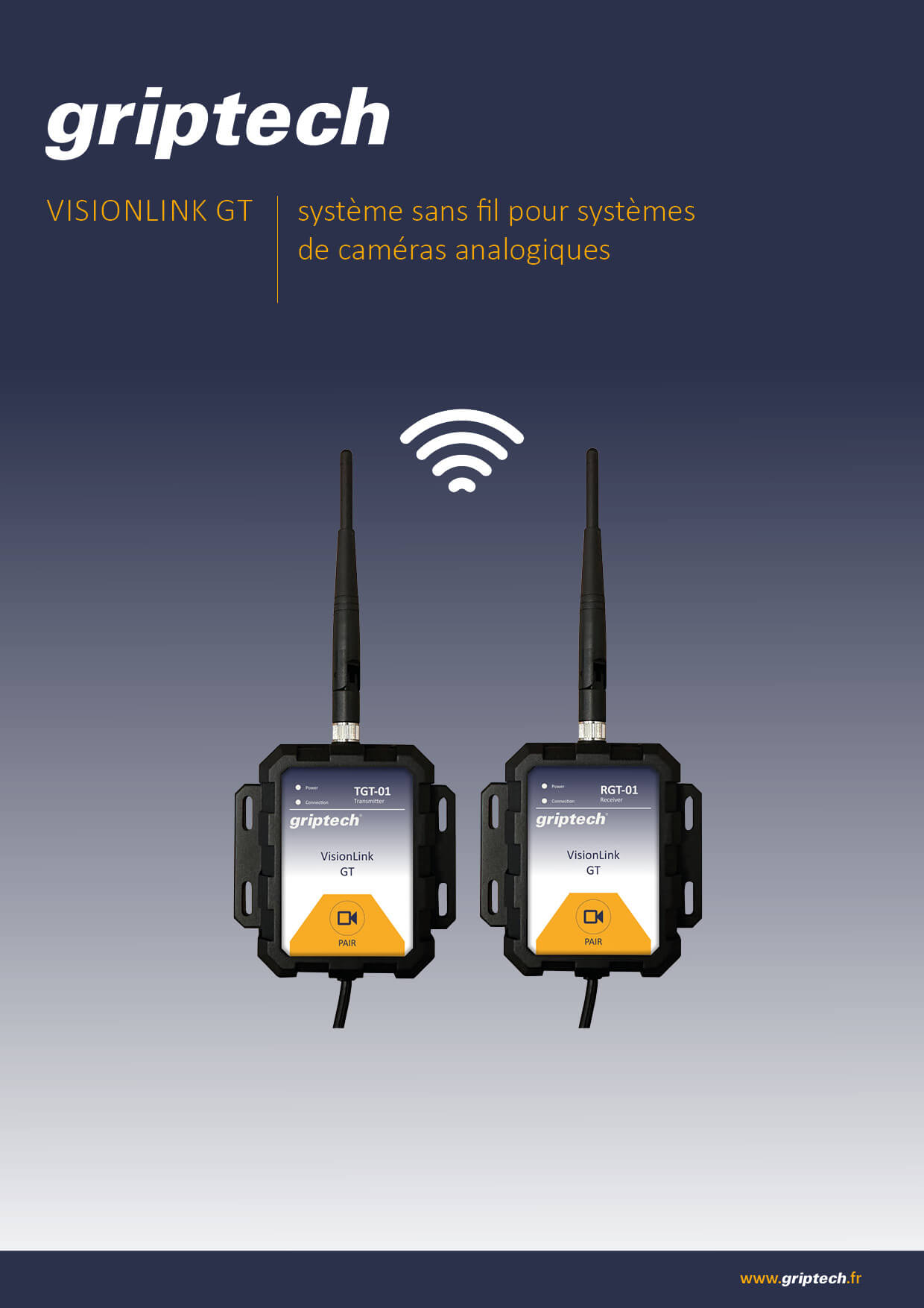 Folder VisionLink GT pour systèmes de caméras analogiques