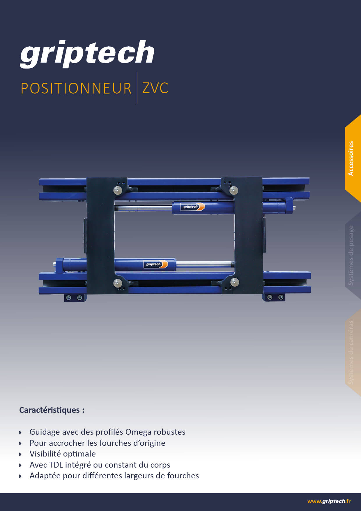 fiche technique positionneur ZVC